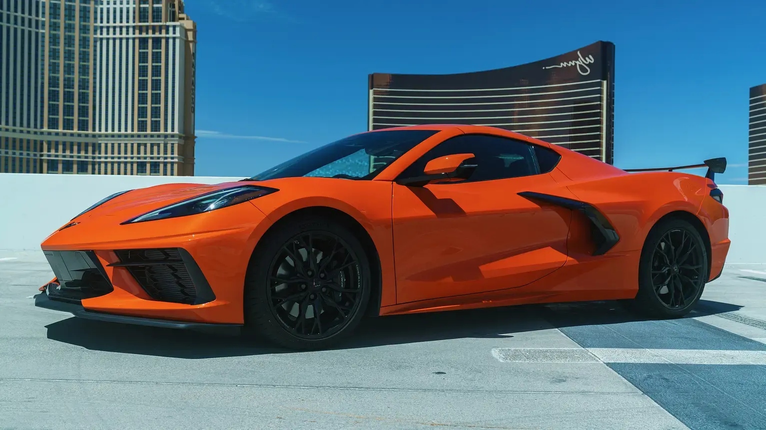 Corvette C8 Orange
