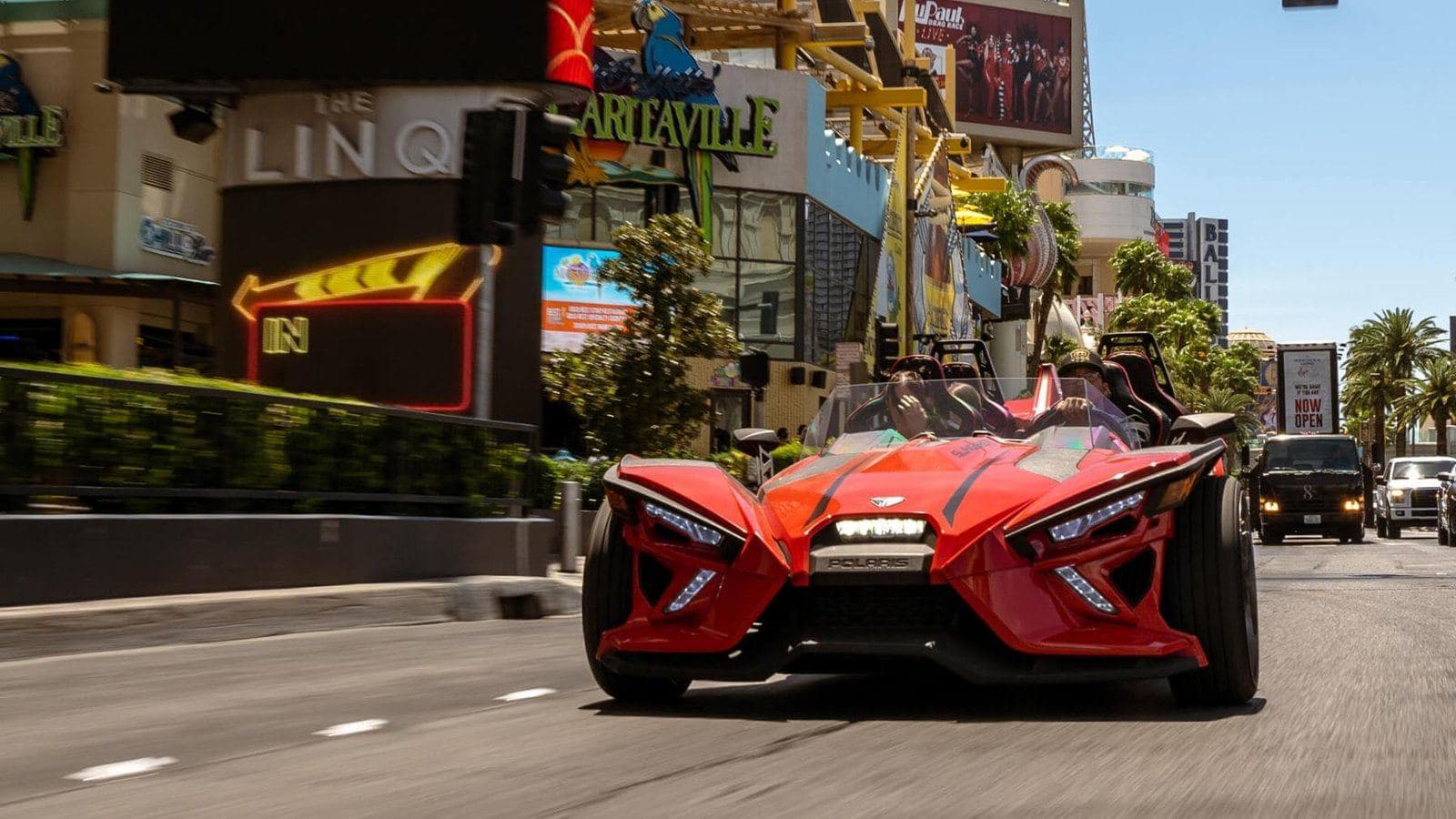 4-Seater Polaris Slingshot (Automatic) — photo 3