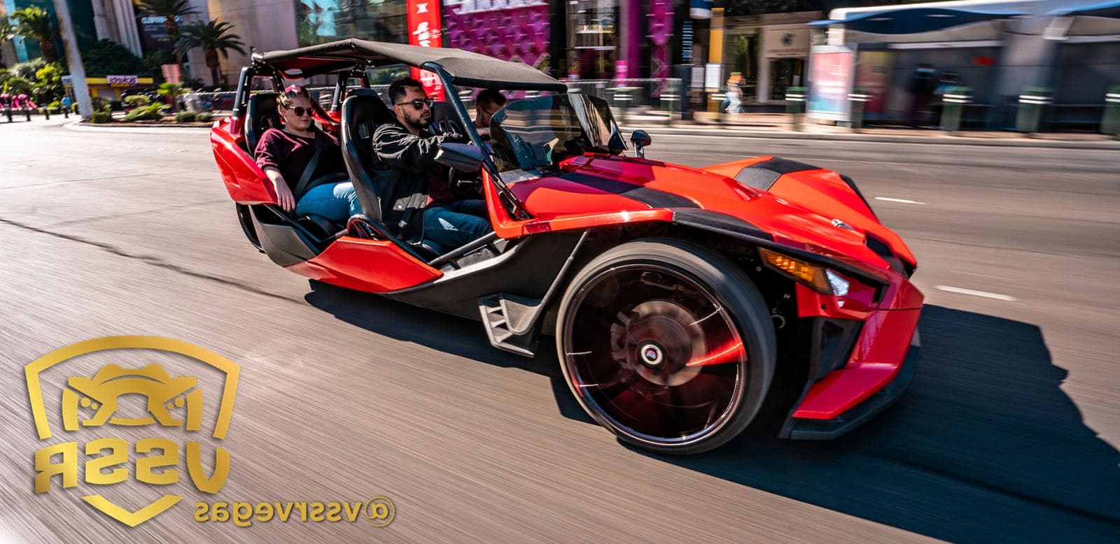 4-Seater Polaris Slingshot (Manual) — photo 3