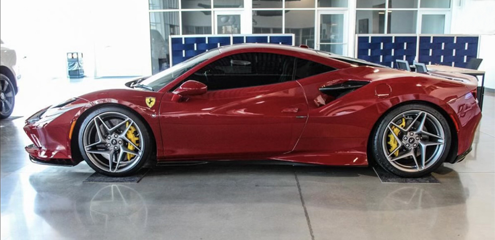 VSSR Vegas - Ferrari F8 Tributo for Rent 