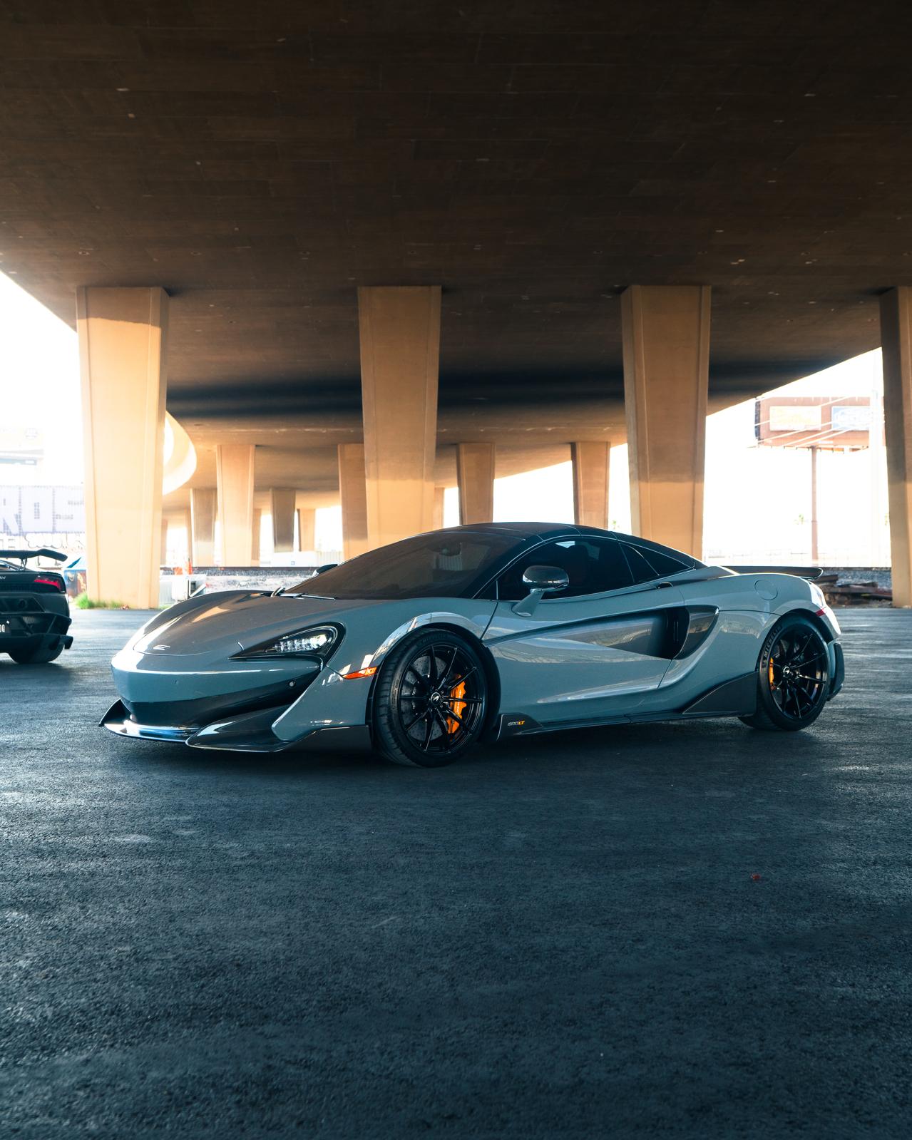 Renting a McLaren 600LT Spyder in Las Vegas