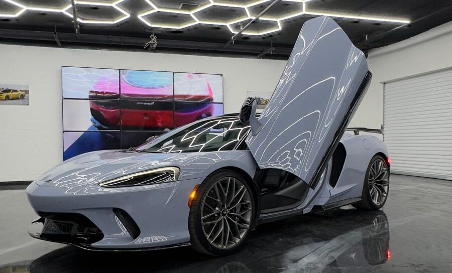 Renting a McLaren GT in Las Vegas