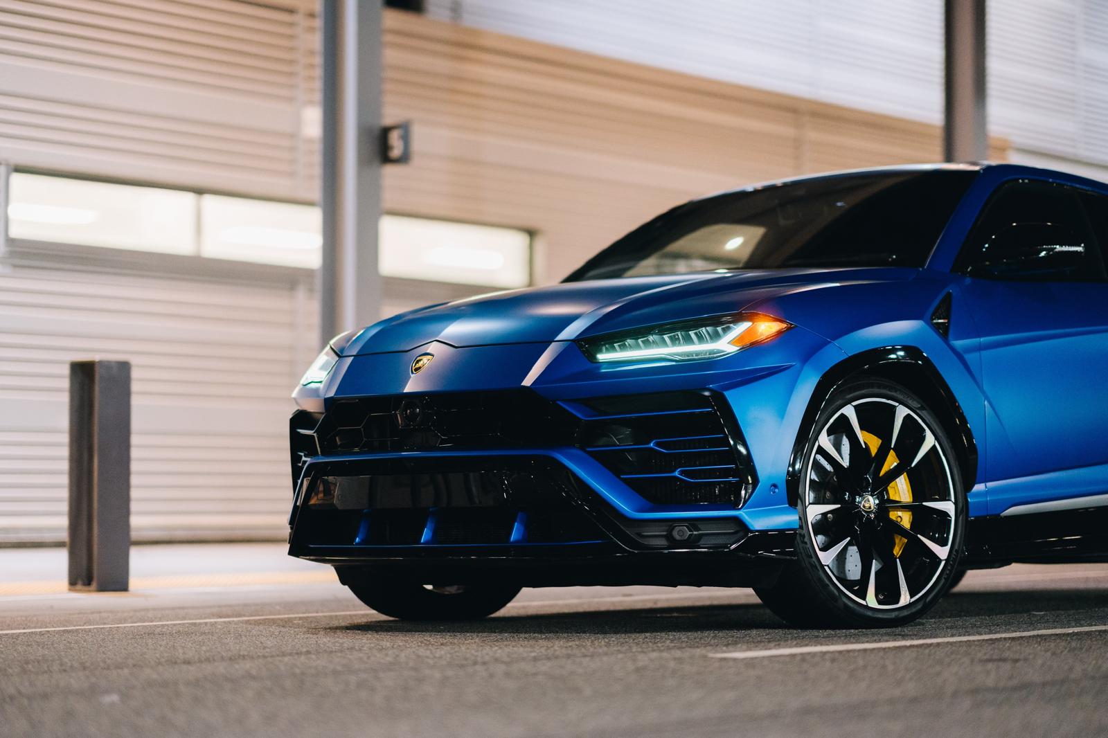 Renting a Lamborghini Urus in Las Vegas